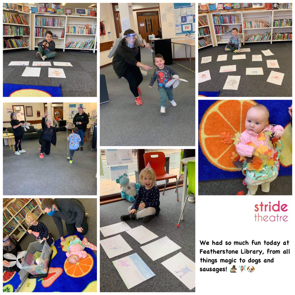 stridetheatre's tweet photo. What an amazing 4 weeks we have had at WordFest creating play sessions using our imagination 💭
Funded by Wakefield Council
#WordFest #CreativeChallenge2020 #MakeWordsCount
@MyWakefield @WFlibraries @CreateWakefield https://t.co/FTNNnRmmKJ