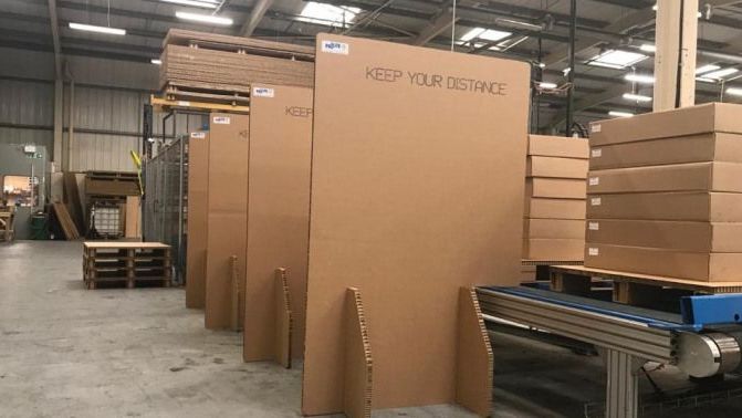 PALLITE's tweet photo. With the government working to clarify its guidance on how employers should manage the return of workers, it's clear that this #NewNormal will be here for the foreseeable future ✅
View our #Sustainable and 100% #Recyclable #DistancingAtWork range, here > https://t.co/gzaSwfAXMn https://t.co/1Z5N5xR5hc