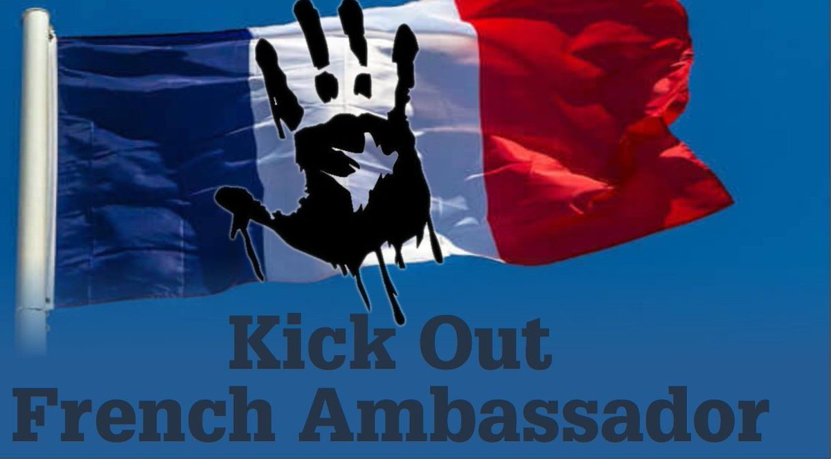 Sirphiri_T313's tweet photo. Wake up muslim ummah wake up.
Its time to completely boycott France and kick out French ambassador.

#BoycottFrance
#BoycottFranceProducts 
#Pakistan #Turkey
@ShaheerSialvi https://t.co/9uy1HnvmS2