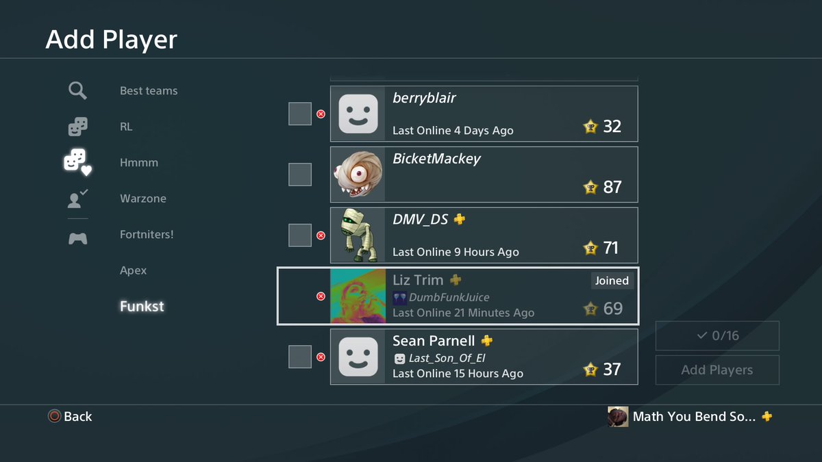 BensonCurrie's tweet photo. #PS4share offline yet joined in my party chat? hmmmm #hacker #framed https://t.co/vBVXr75XUp