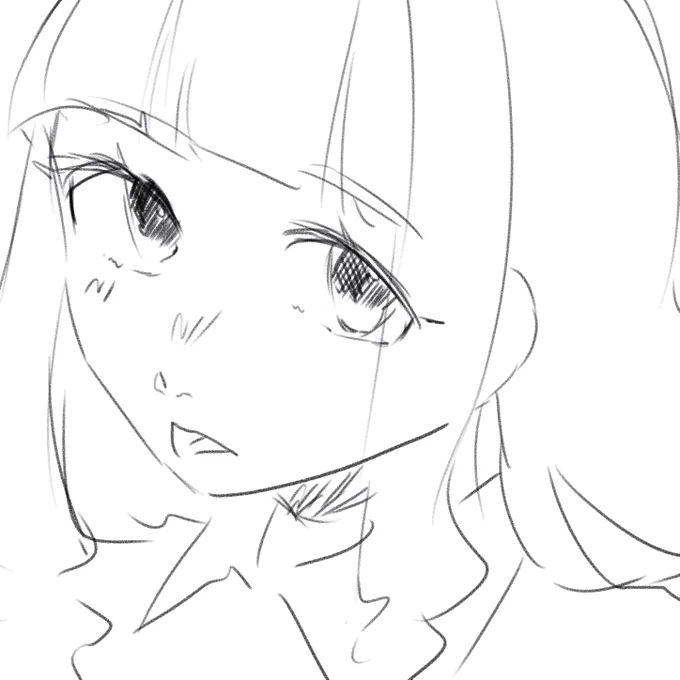 落書きしか書けないの許して? 
