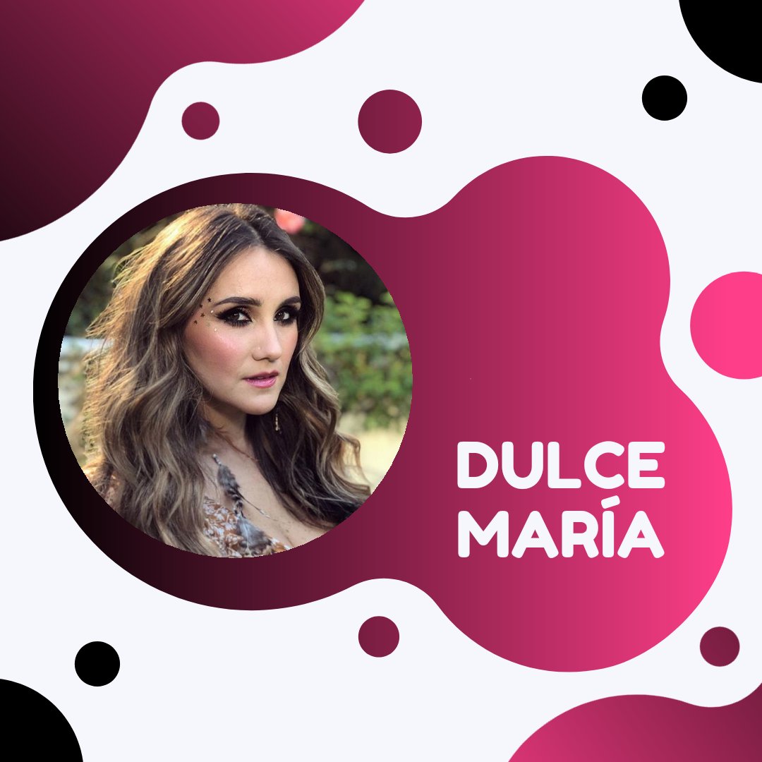 FMAwardsOficial's tweet photo. Vota por @DulceMaria para que este mes pueda conseguir el primer puesto de nuestro Top!

❌Cierra: 24 de noviembre https://t.co/Iq8VdKn4GG