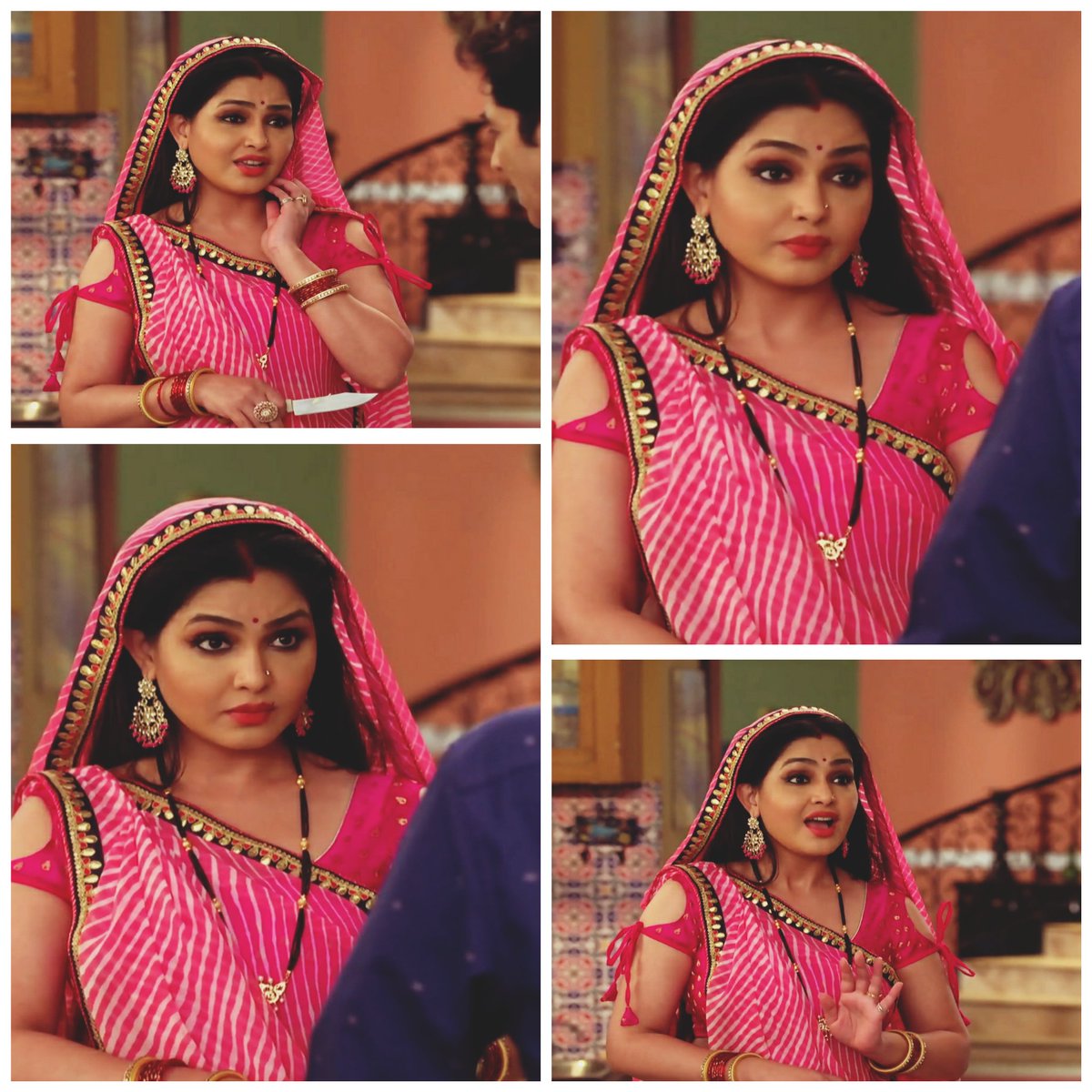 Shubhangian_Raj's tweet photo. Some Beautiful Pics of Bhabhi Ji Ghar Par Hain ๐ ๐ ๐ก๐ก๐๐with My Princess Actress Mother @ShubhangiAtre (Angoori Devi Ji) ๐๐๐๐๐ธ๐ธ๐น๐น๐๐๐๐โบโบโฃ๏ธโฃ๏ธ๐ฐ๐ฐ๐๐๐๐
#shubhangiatre #angooribhabhi #bhabhijigharparhain #sahipakdehain #haiyedaiyaa #moderncolony #kanpur #bgph https://t.co/7tO8tvY3YC