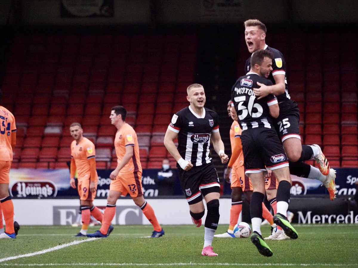 officialgtfc's tweet photo. That first goal feeling 😍 @Mattiepollock4 #GTFC https://t.co/xzKl7MGwo7