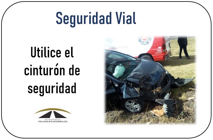 AutopistaToluca's tweet photo. Utiliza el cinturón de seguridad. https://t.co/1xhyH3ylvo