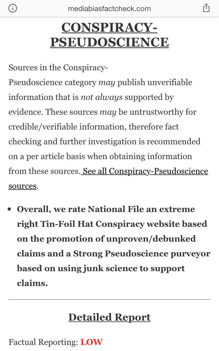 So now that we know about the bad faith actor pitching a garbage story like this let’s look at the site that published it. Not exactly a Pulitzer Prize winner. Clearly biased outlets are the last place to pitch factually challenged hits to. It says something that ... 7/15