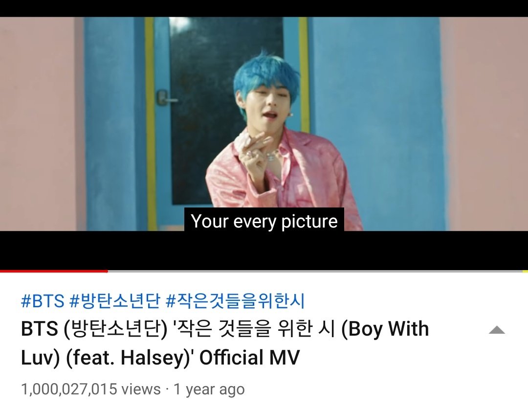 TrueStanOfBTS's tweet photo. we made it army💜💜 the best fandom and best boy band in the world💜💜
#BoyWithLuvTo1B #BWLto1B #BTS #Btsarmy #BoyWithLuvMVRoadTo1B https://t.co/36NLWNMK2e