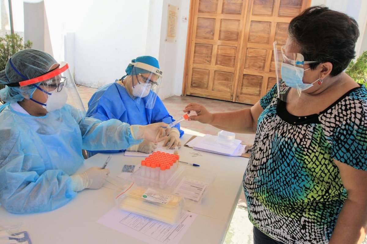 Este sábado, personal del Ministerio de @SaludSV realizará pruebas PCR para la detección del #COVID19 en San Pedro Perulapán, Cuscatlán.
#ITVX https://t.co/UR9O4sKbFQ