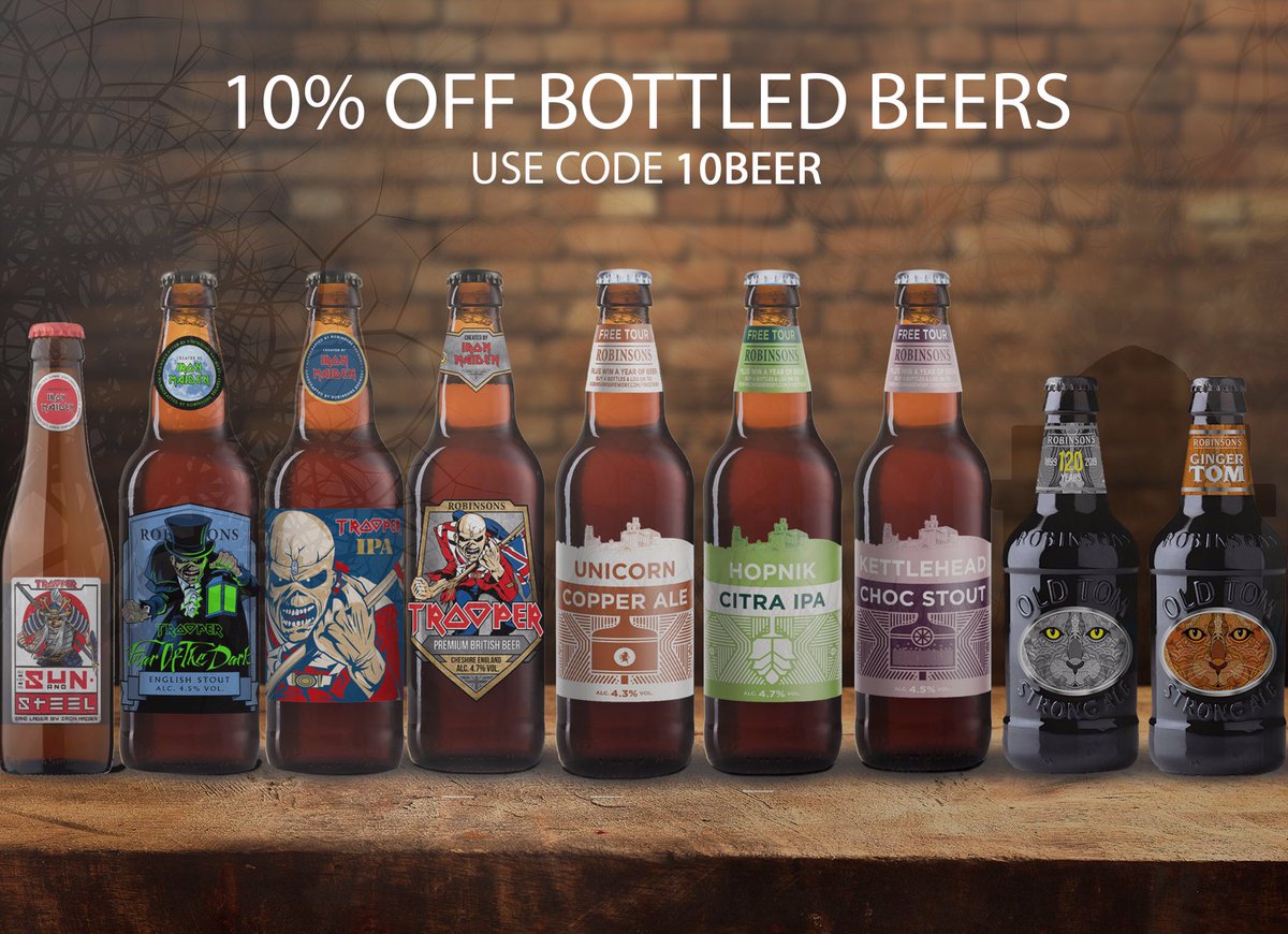robbiesbrewery's tweet photo. We have a 'spooktacular' surprise for you... 
Get 10% off our bottled beers by using code 10BEER at checkout of our online shop: https://t.co/lqjwPHA7bT 
Happy Halloween!

T&amp;C's apply, offer valid until midnight on 31st October 2020

Enjoy! https://t.co/DDrIK9CnBM