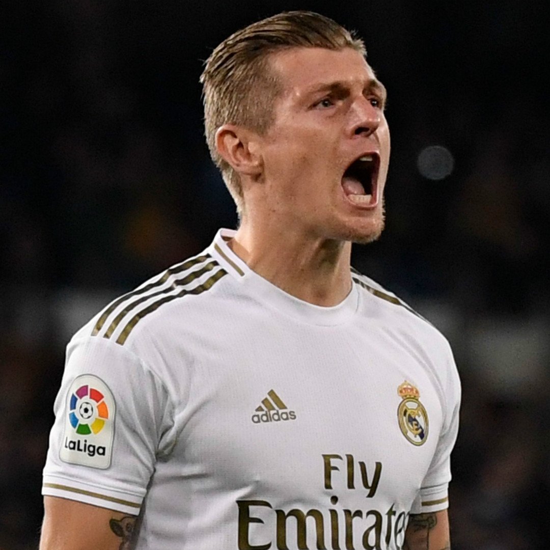 Toni Kroos played three key passes for Real Madrid in the first half of El Clasico - the same number as the entire Barcelona team combined 🔥