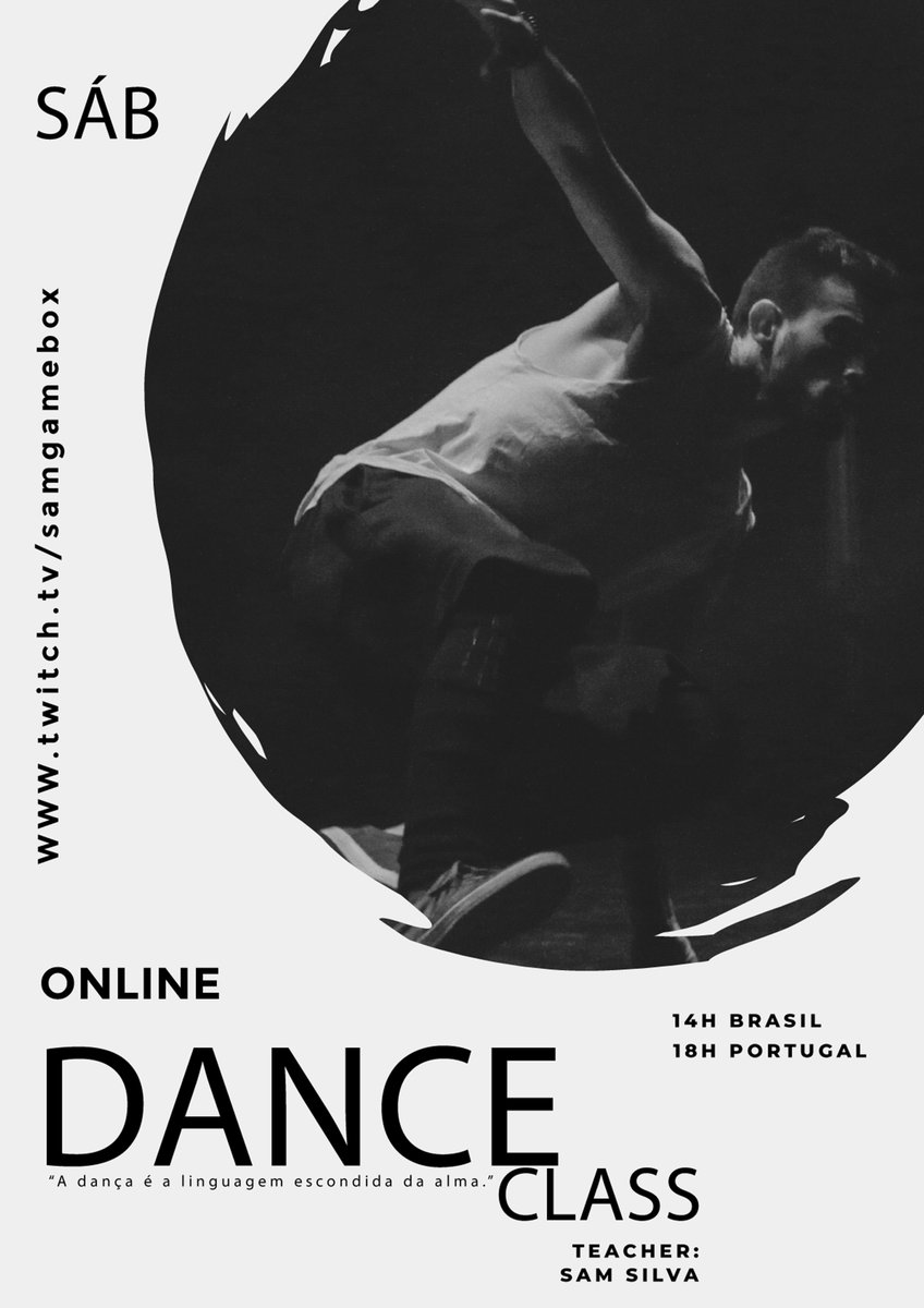 *ONLINE DANCE CLASS*
Não esquecer que as 14H Brsail e 18H Portugal teremos a nossa aula de dança no canal https://t.co/HwiTKol37i.
Vamos abanar o esqueleto! https://t.co/unmvrOp4ob