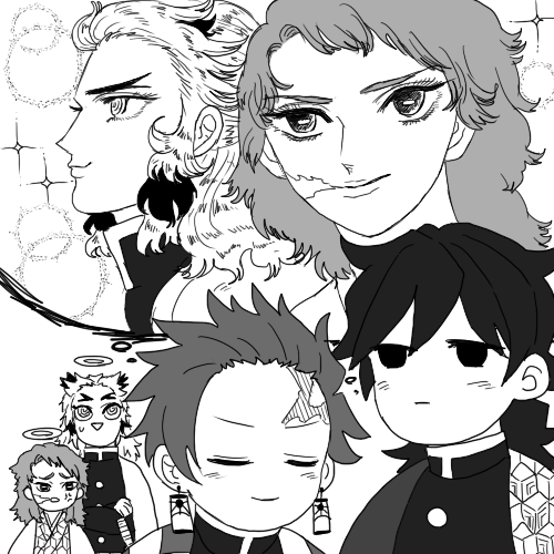 私はぎゆさんには謝るべきなのかもしれない(1枚目ちょっとお腐れ要素あります) 