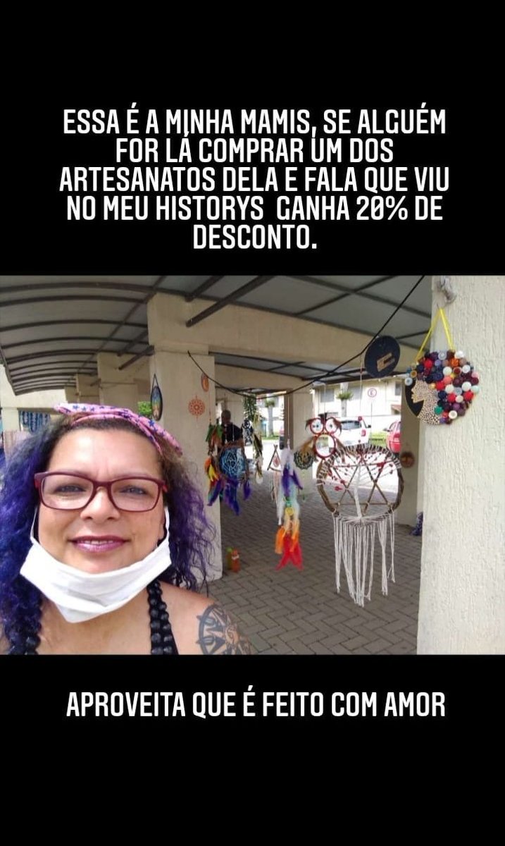 Marlonr83928805's tweet photo. Por conta de alguns problemas de saúde minha mãe não consegue mais trabalhar, ela faz alguns artesanatos e está vendendo em frente a rodoviária de Jaraguá. Ela também faz encomendas a pronta entrega.
Dá RT pra ajudar, não custa nada ajudar o próximo 🤗🤗 https://t.co/wpPpWmWoGg