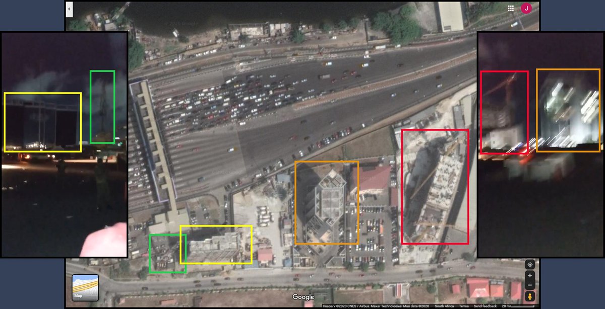 reportafrique's tweet photo. #LekkiMassacre: Forensic Analysis from @DFRLab Proves Videos showing @HQNigerianArmy Killing #EndSARS protesters Are Genuine, contrary to claims by the army that they were doctored. https://t.co/DDmYmyaXva