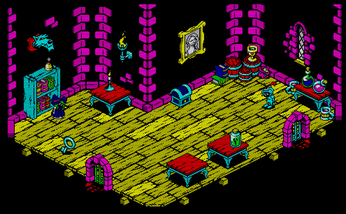 BitGlint's tweet photo. Melkhior's Mansion demo clocked over 400 downloads, lots of great feedback. Here's an idea of how the game might evolve if we ever do a sequel. Just messing! #screenshotsaturday #melkhiorsmansion @hot_piping @Paradise_Games @alberto_mcalby @BobsStuffGames #gamedev #monogame https://t.co/Re2A6jYbfM