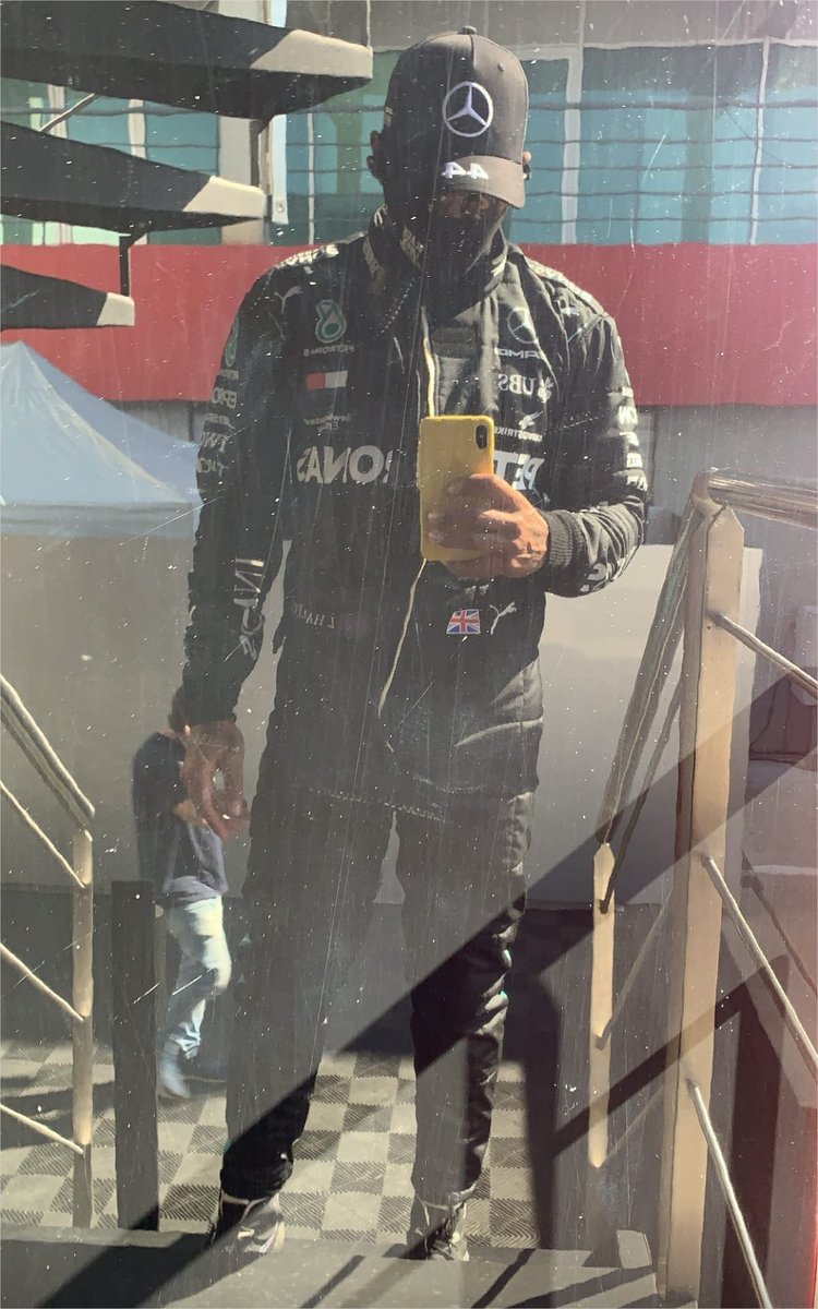 LH44_Lisa's tweet photo. Congrats to our main man #SuperHAM 👊🏾 @LewisHamilton 🏁 #Pole97 ⚡⚡⚡ Whhhaaaatttttt!......Yes #97 ! #PortugueseGP #TeamLH https://t.co/qWNHrDA5gZ