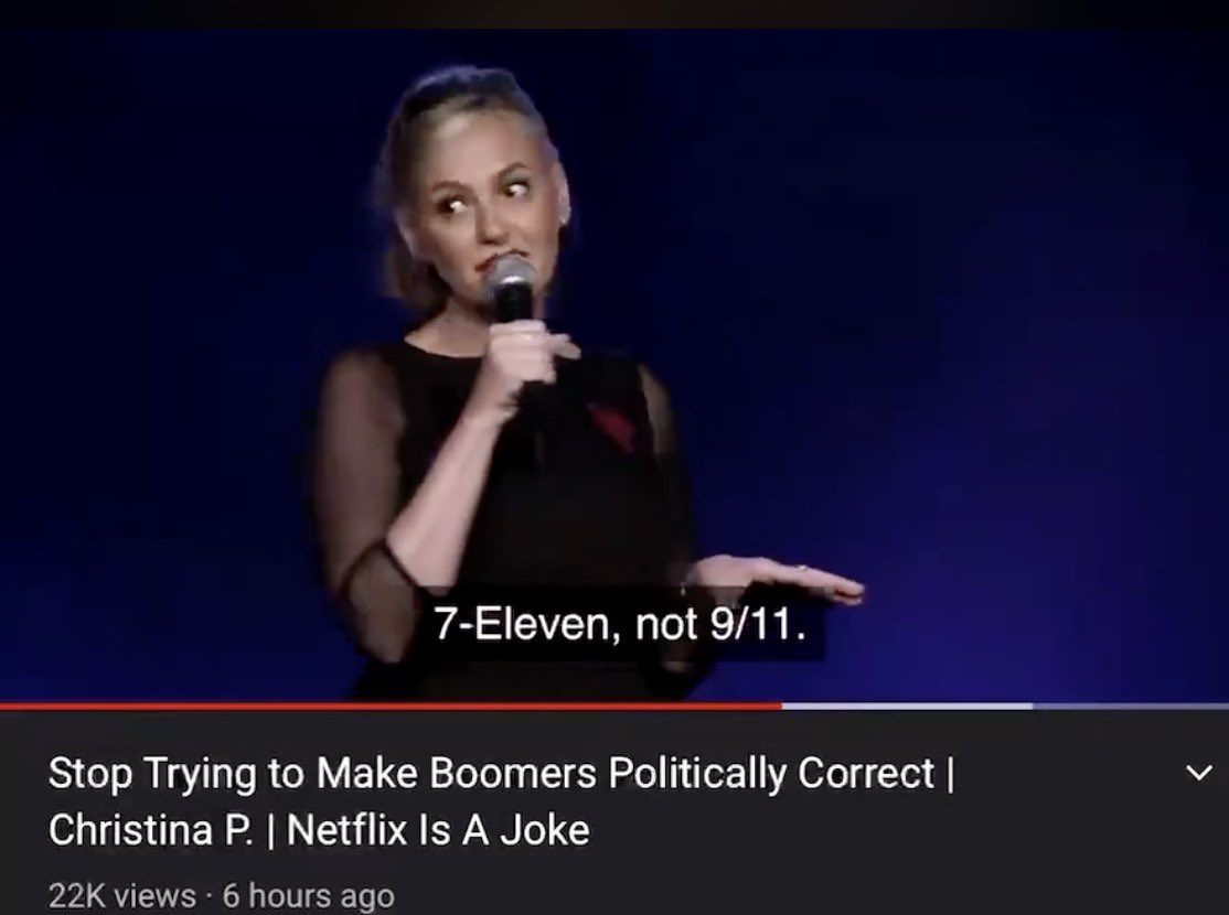The crisp originality. The sizzling joke construction. The truth telling that shines a light on an otherwise underdiscussed topic. This, my friends, is peak stand up comedy. This is what the medium was designed for.