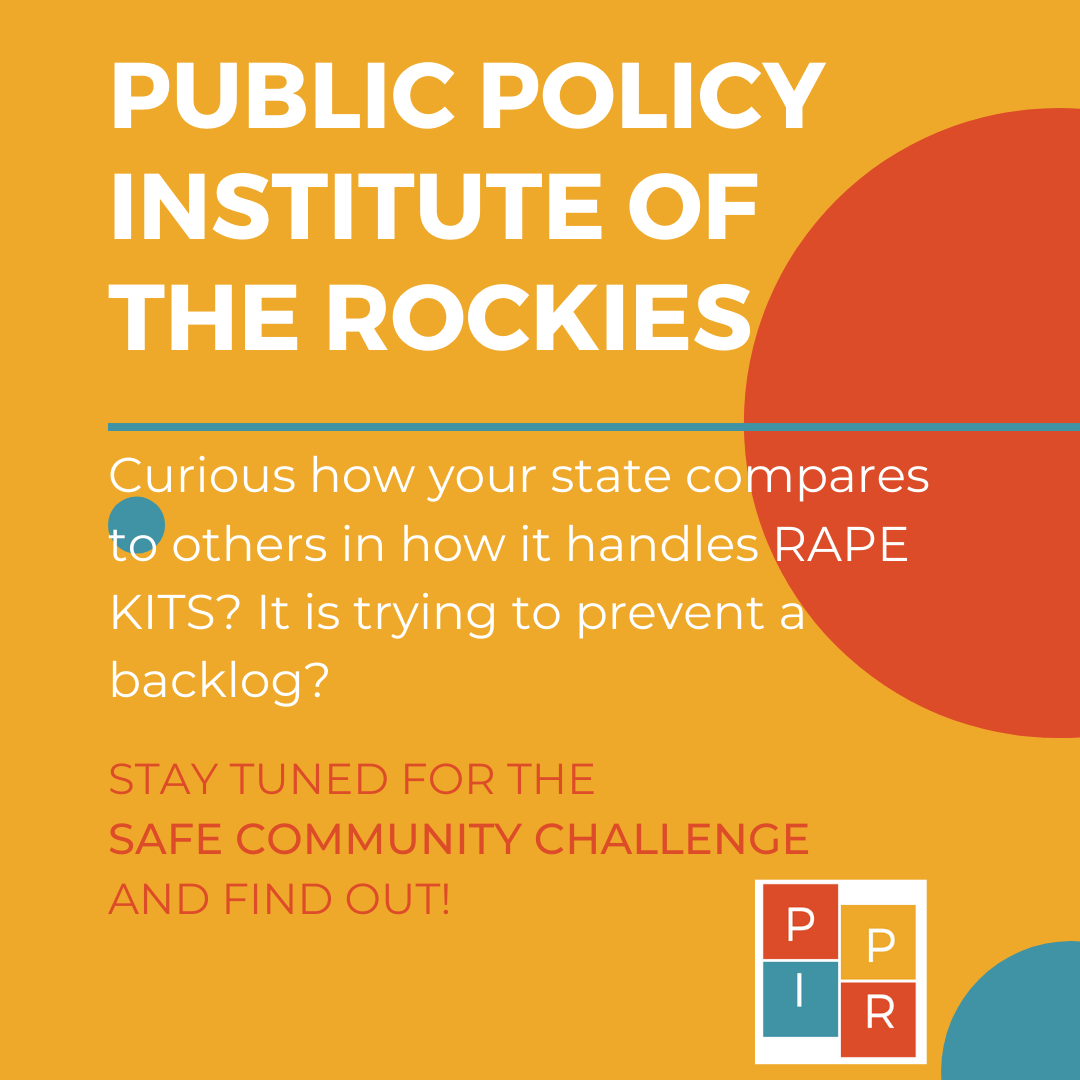PolicyRockies's tweet photo. #RapeKitBacklogs are a problem. Some states have taken steps to solve this problem. Want to know how your state law compare w other states &amp; what you can improve your state's laws? Stay tuned for the #SafeCommunityChallenge! #ProgressWithPPIR #SexualAssault #EndTheBacklog https://t.co/gaQ8zILxkS