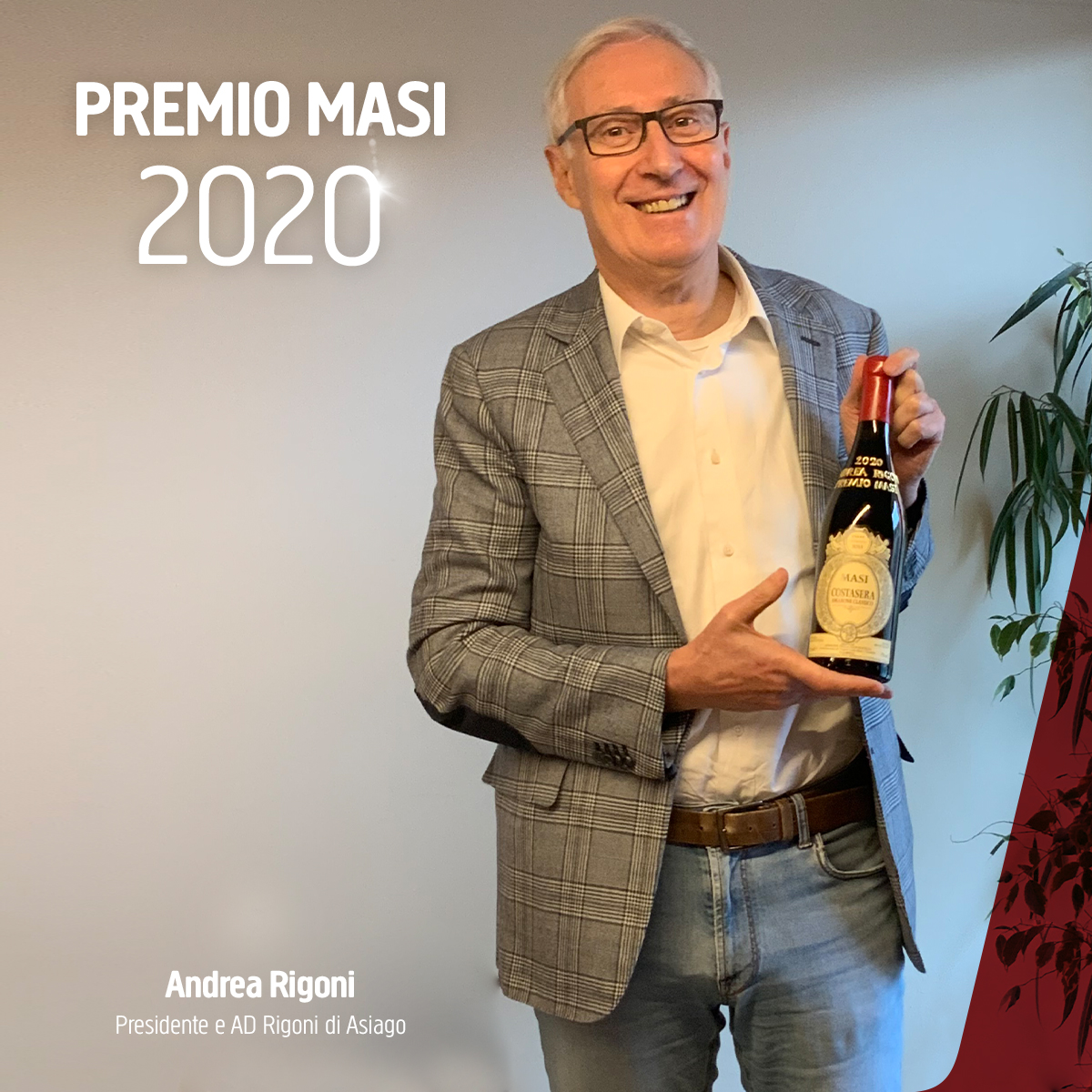 Premio Civiltà Veneta 2020: "Un grande onore per me ricevere un premio così importante" Cit. Andrea Rigoni Per seguire la diretta: premiomasi.com/live.html