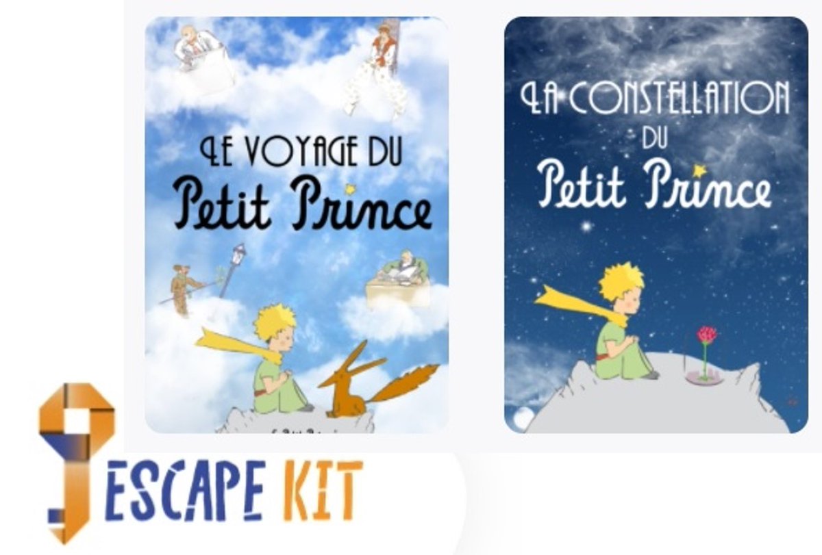 ActuaLitte's tweet photo. Un escape game à la maison avec les pioupioux ca vous dit? 🖨 Imprimez, ✂découpez, 🤩 jouez !
Voyagez, jouez et créez avec le Petit Prince https://t.co/dgKL1r5w2G
#escapegame #escapekit #petitprince #famille #activites #vacances @EscapeGameKit https://t.co/gEMY8uO9rq