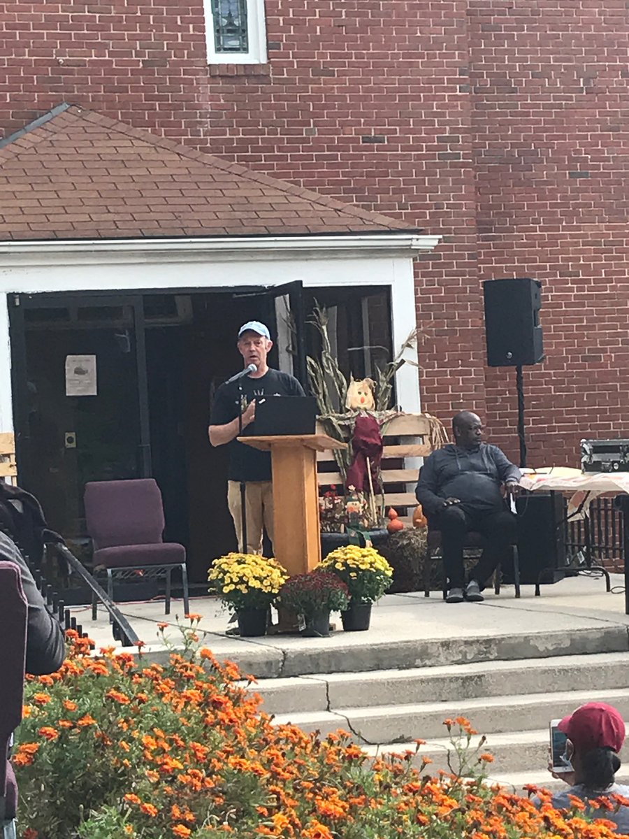 IPC_Chesapeake's tweet photo. Celebrating the opening of the Stillmeadow community Fellowship Peace Park in West Baltimore! With Pastor Michael Martin and IPC Baird Member @mckayjenkins opening remarks. @BlueWaterBmore #onewaterpartnership https://t.co/pEXyH1lFqy