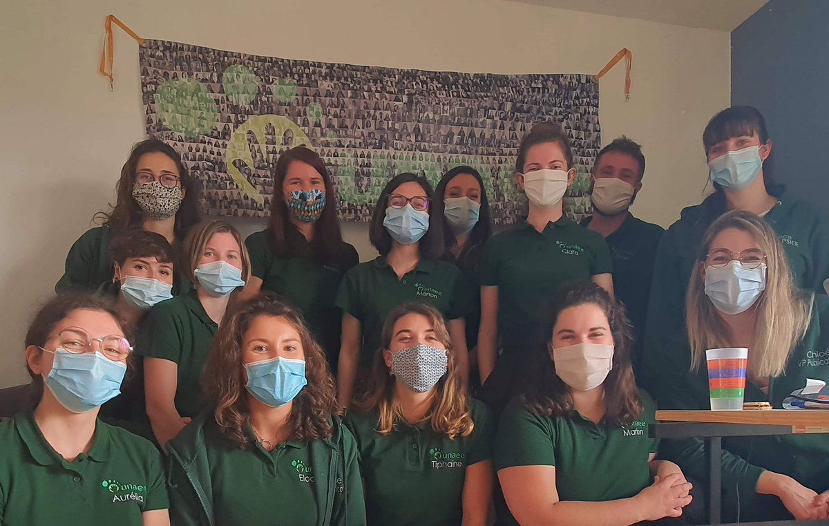 UNAEE's tweet photo. Congrès distan’CIEL 2020 | C’est l’heure du bilan moral du BN 2019-2020 de l’#UNAEE. https://t.co/K3hp07apg0
