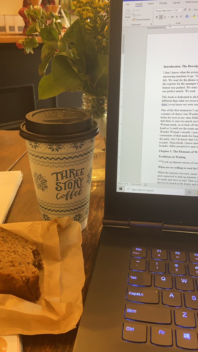 Intentergy24_7's tweet photo. @3storycoffee Getting writing time, inspiration, and pumpkin latte this morning #SaturdayVibes #writerscommunity #Intentergy https://t.co/Fts2pNA4ro