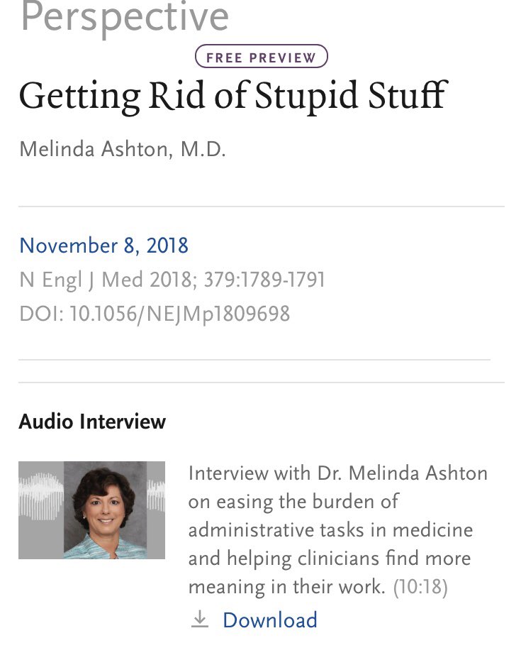 saratariq71's tweet image. It’s important to talk about burn-out and also to address it! Here are some simple steps from a NEJM article - thank you @Sandrijn Van Schaik and @LearnComm_MedEd for sharing!