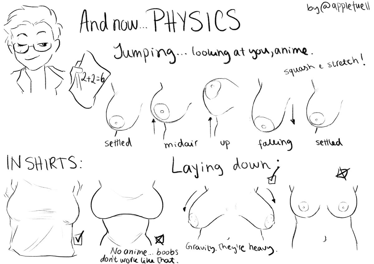 applefuell's tweet photo. Here’s an anatomy tutorial on how to draw melons! Hope it helps. #anatomytutorial #nsfwtutorial #nsfw https://t.co/TMADEozuZa
