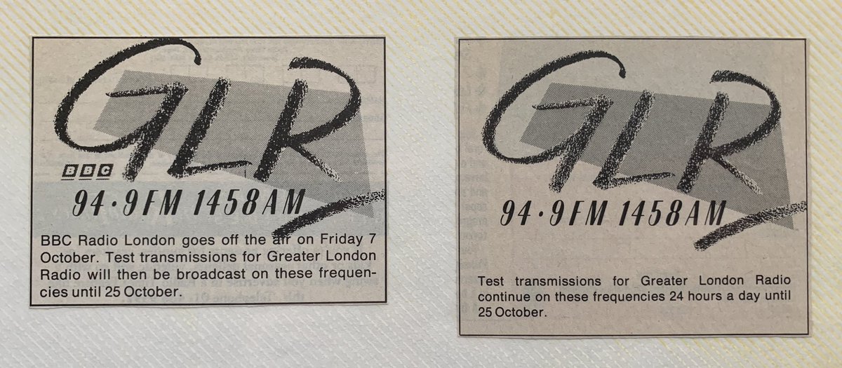 After Radio London closed, DJ-free test transmissions were broadcast for a couple of weeks. The music-only format proved rather popular. This from the Mail on Sunday (don’t judge me, my parents read it):