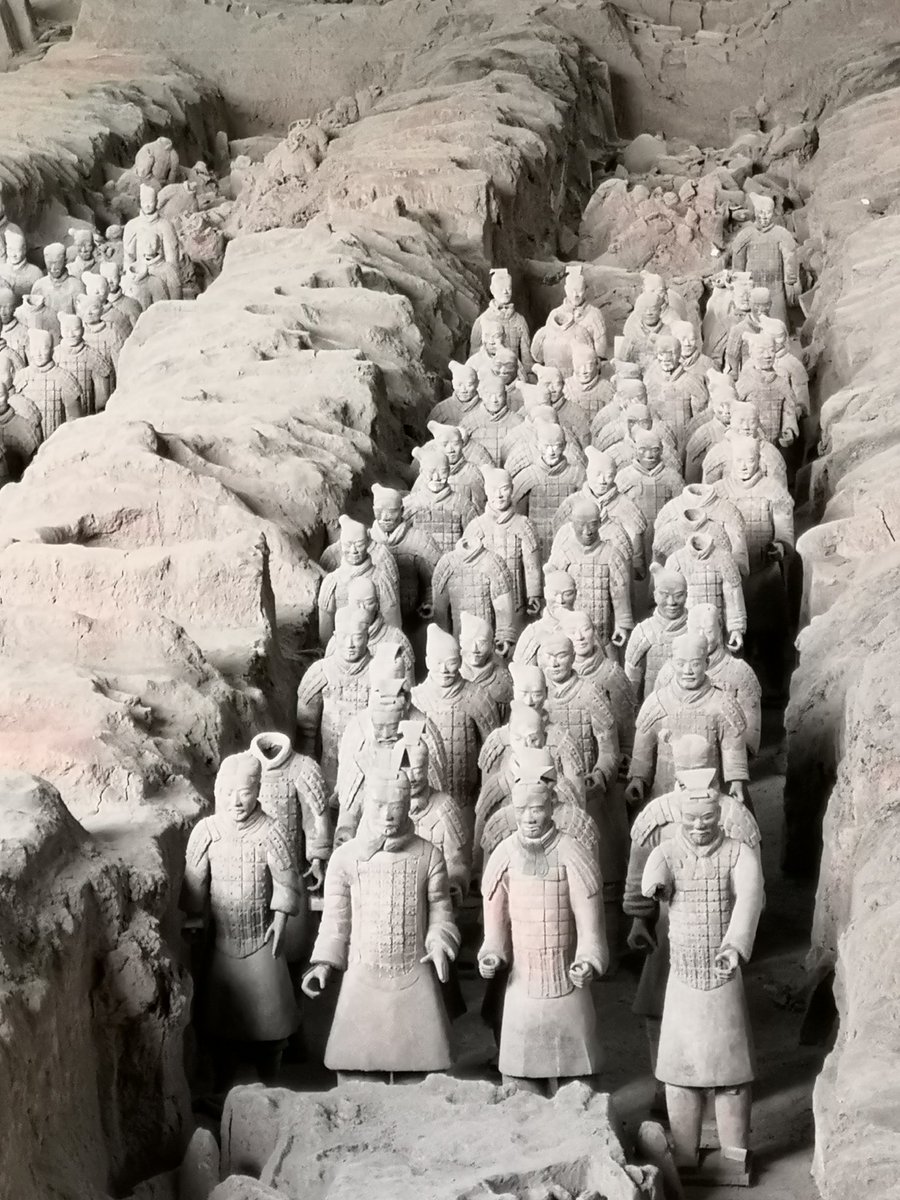 Xuan_Luo2's tweet photo. At Terracotta Warriors Museum in Xi'an https://t.co/raDMIfIxR0