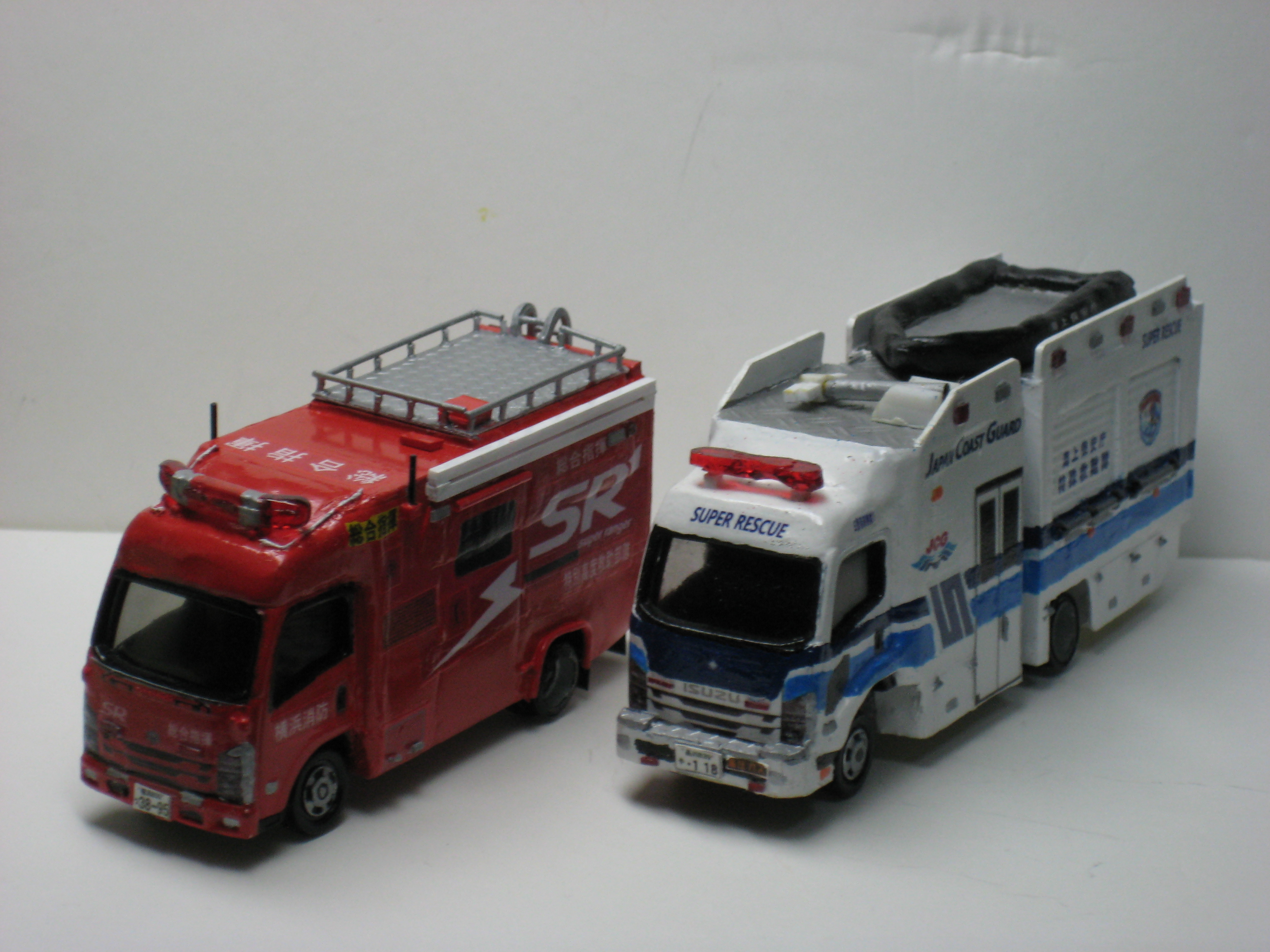 ミニカー改造] 緊急車両第6弾！ トミカ1/64救急車を札幌市消防