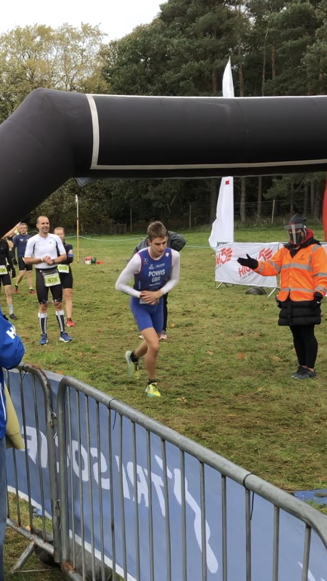 JackPowis1's tweet photo. @trisocietyuk Clumber Park Duathlon - finished 1st under 25 and 6th overall. Pleased with that for my first proper race since November last year. The run was a bit of a cross country route but was enjoyable. Bike felt strong. Nice to be back in a competitive setting.

#triathlon https://t.co/iZrGFMuLRn