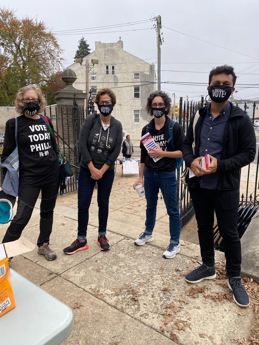 PAWorkFamilies's tweet photo. Huge shoutout to our amazing #VoteTodayPhilly volunteers putting in the work every day! Want to join our crew? Click here to sign up for a shift : https://t.co/Zl8Kr2WMbt https://t.co/HOIulcAchE
