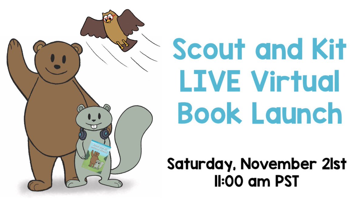 scoutandkit's tweet photo. Visit our Facebook event page to RSVP: https://t.co/xg60eKSe7O #facebookevent #virtualevent #booklaunch #ChildrensBooks #storytime https://t.co/DmBZVnDutb