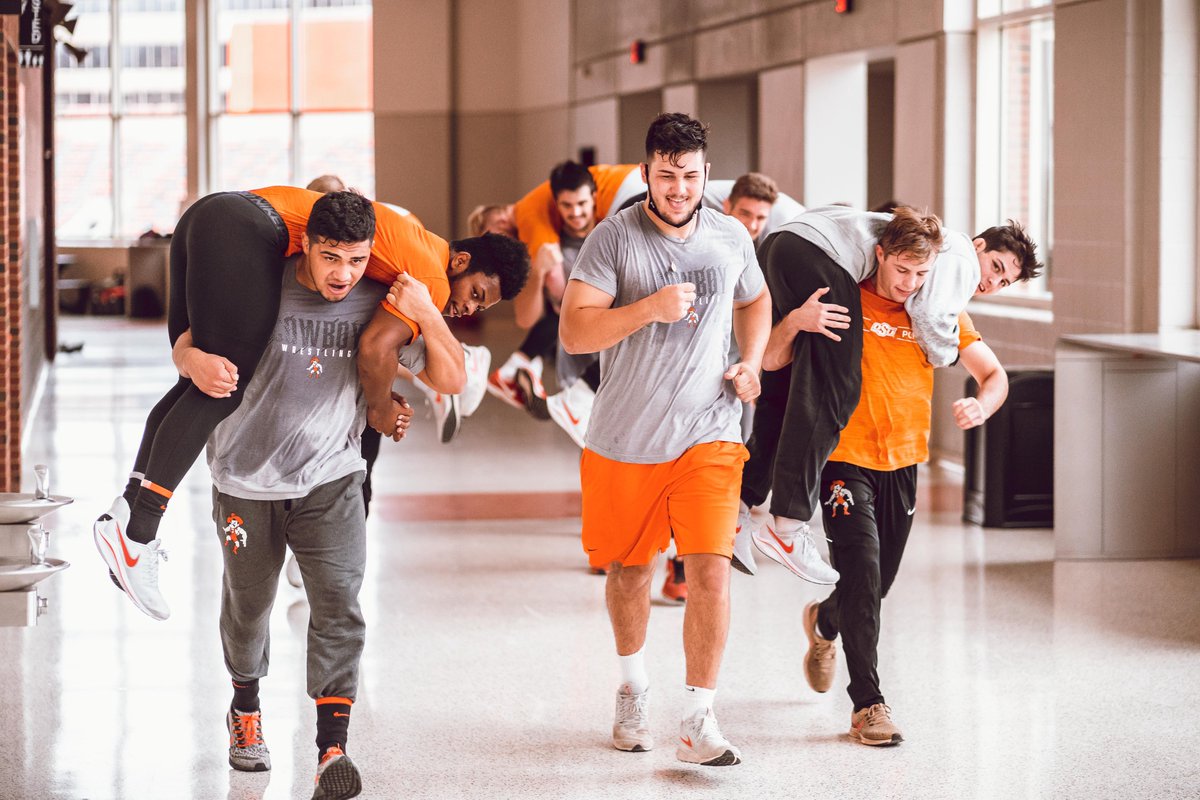 Got up and moved around with the Marines this morning💪

#DynastyDefined I #GoPokes