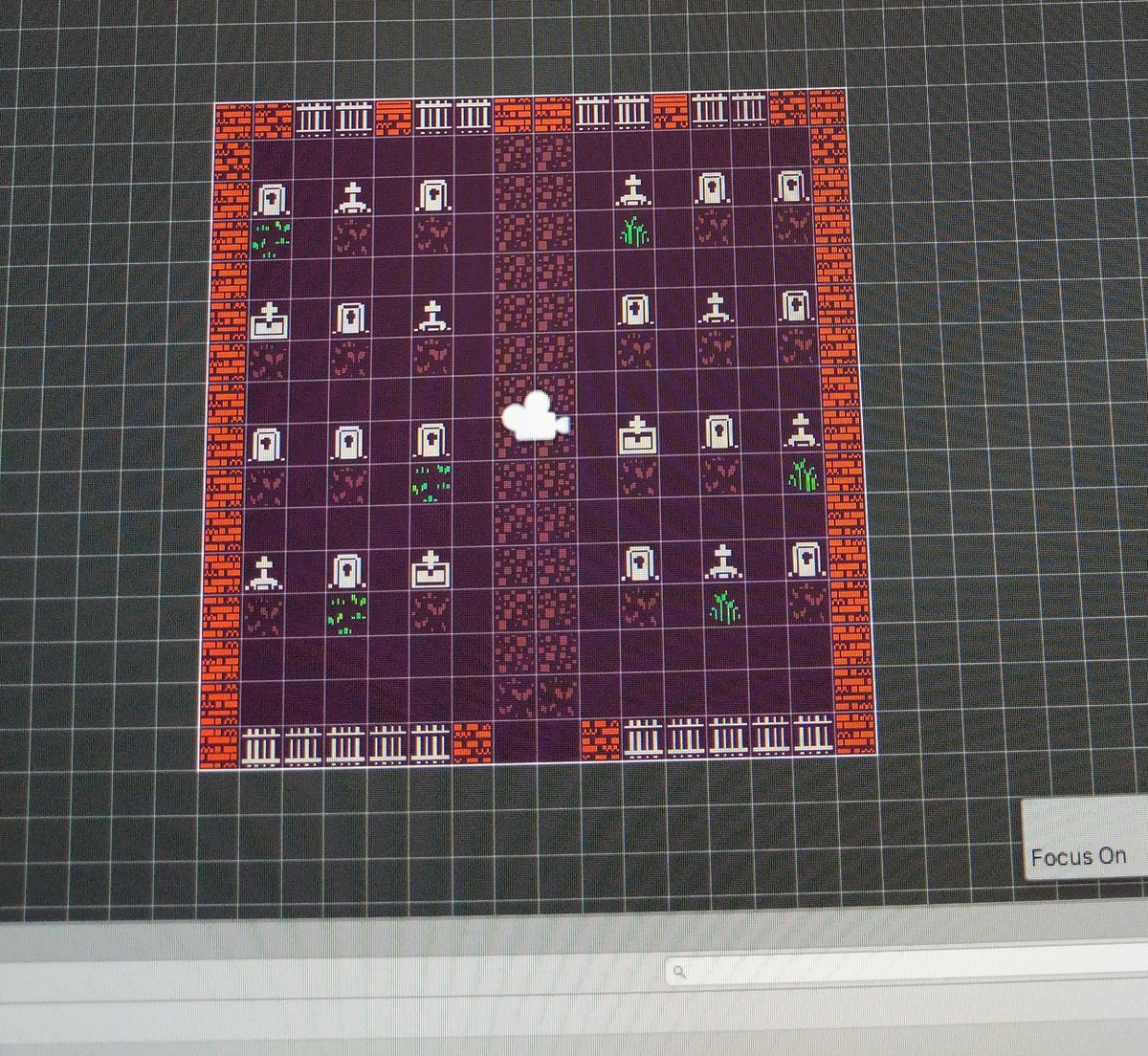FlacoEightySix's tweet image. Part of a level I am building for the Unity #CreatWithCode game jam2020. Using Kenney 1bit asset pack.
#ScreenshotSaturday #gamejam