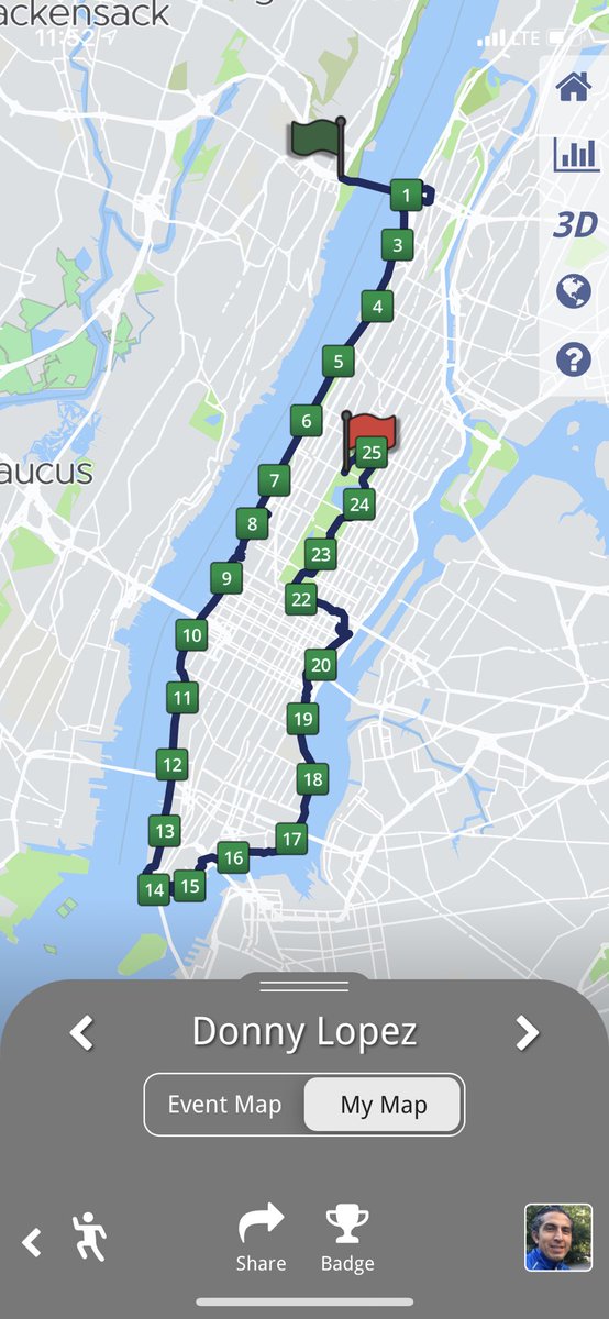 Glad to have completed the 2020 #virtual #TCSNYCMarathon alongside our third grade teacher and #RisingNYRR coach Ms. Wing. #RunForLife @FollowCSA @UFT @NycDistrict3 @christineloug14 @CEC3NYC