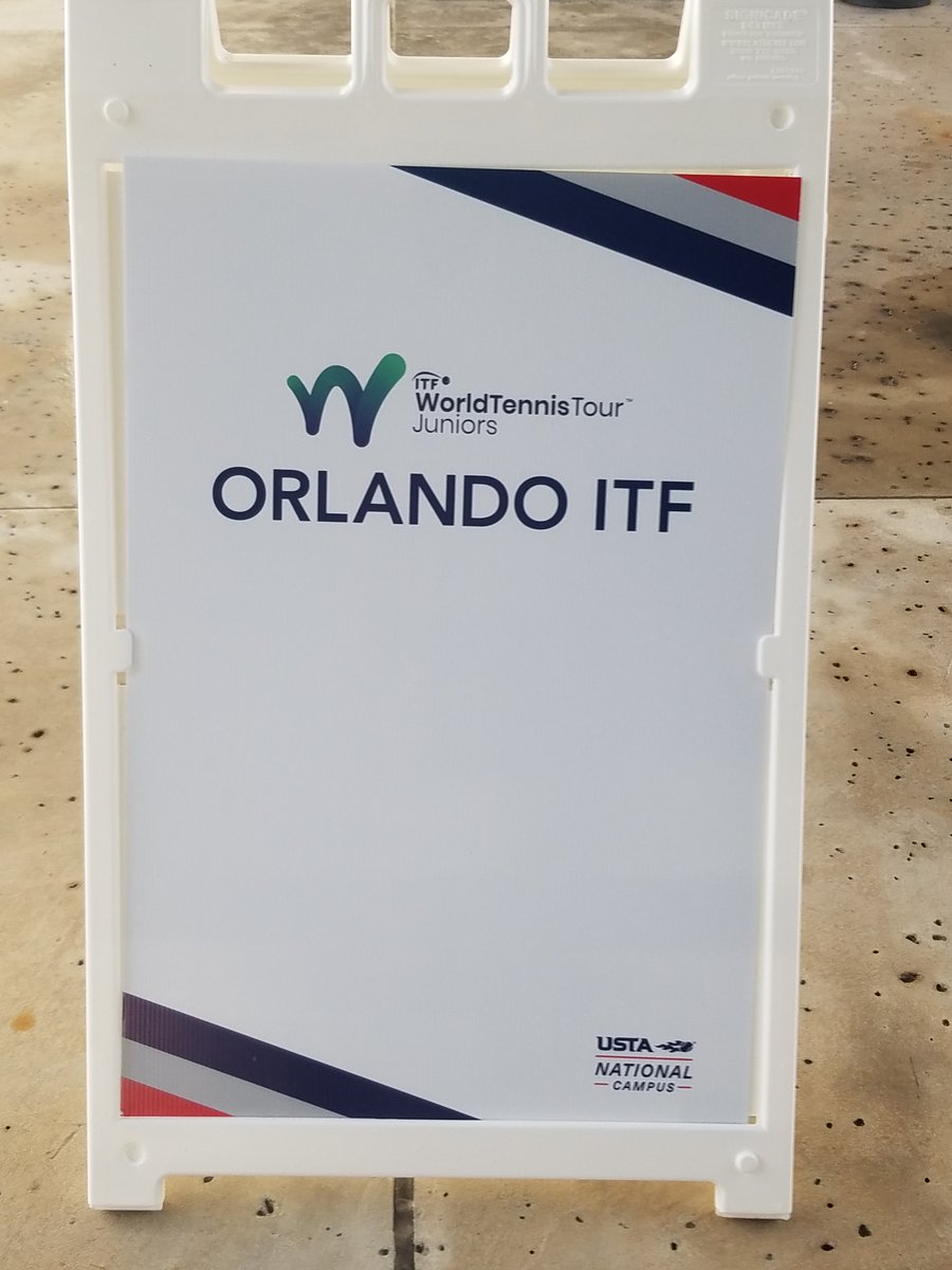 USTAJrComp's tweet image. National junior tournament tennis is back!!  The ITF Junior Circuit Orlando event is underway at the USTA National Campus!