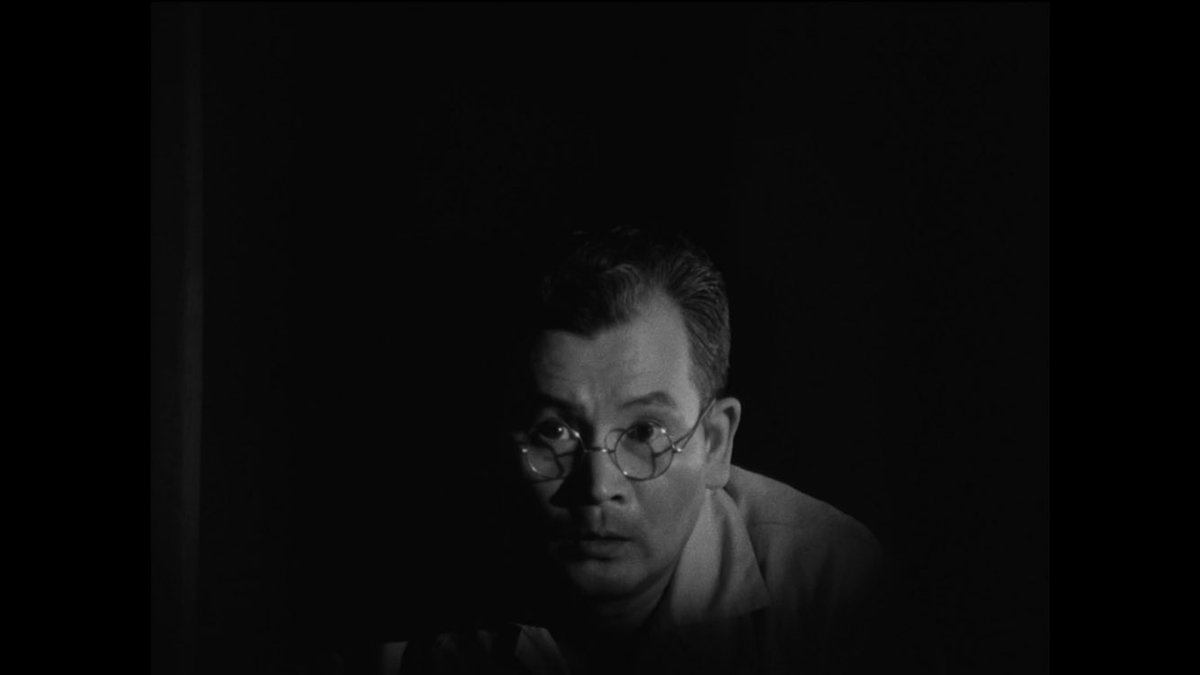 This is why I love the decision to film this series in black and white. It makes so many compositions in the show stand out, and so many effects look impressive because of the stark monochrome Like here, where the characters are finally confronted with the impossible