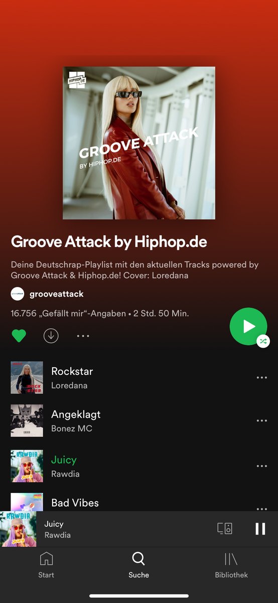 rawdia_official's tweet photo. Danke @Hiphopde für die @Spotify playlist! 🥰 https://t.co/zK6XMnGgyH