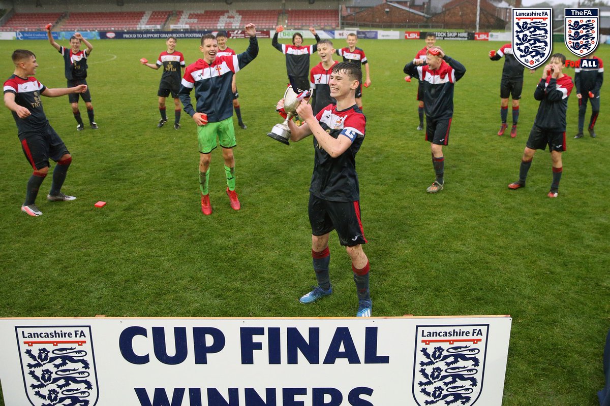 The Lostock Skip Hire Under 14's Youth Cup Final winners - Hawcoat Park!