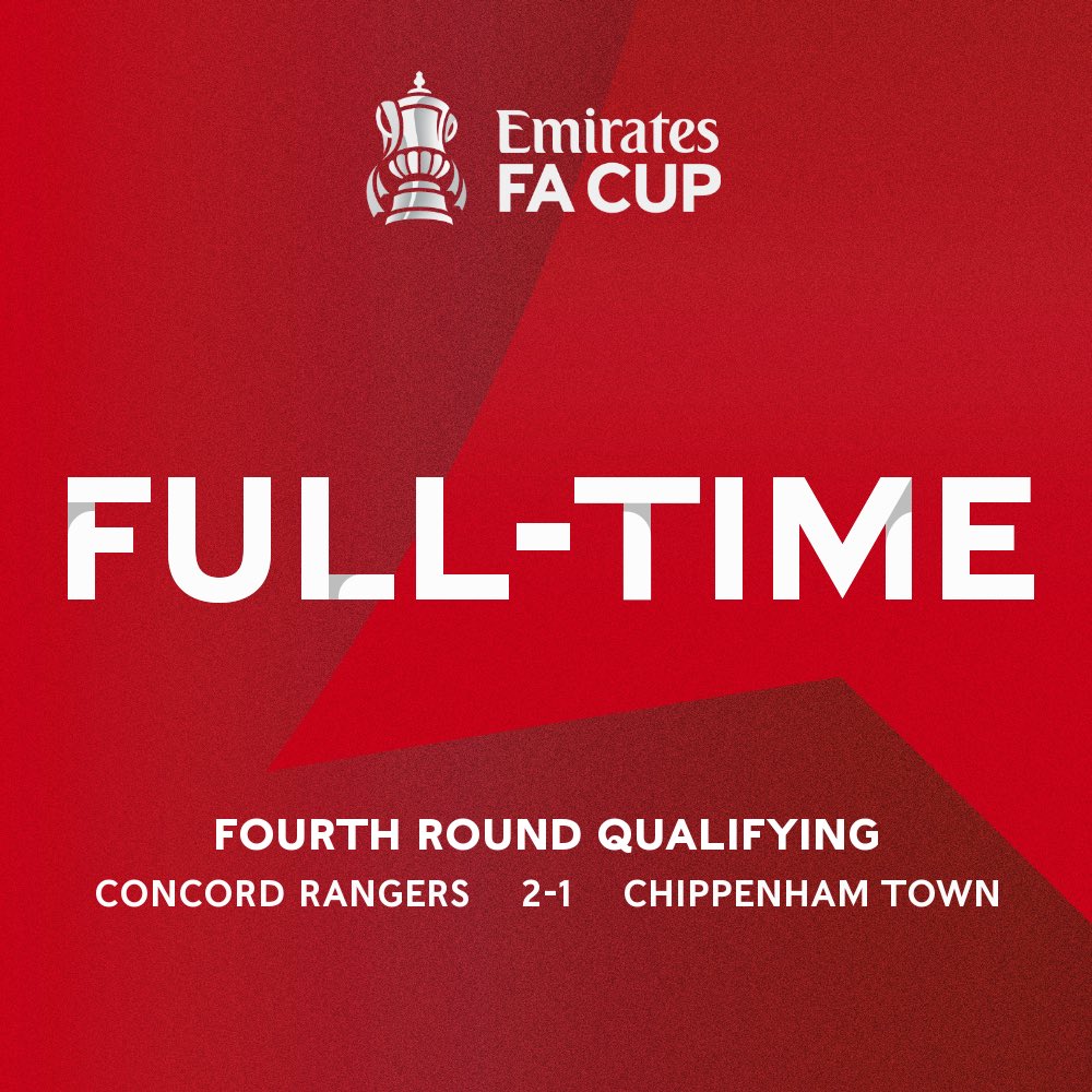 ConcordRangers's tweet photo. WE’VE DONE IT!

WE’RE IN THE @EmiratesFACup FIRST ROUND! 🎩

#EmiratesFACup #YAMC 💛💙 https://t.co/ysnnJxsQ9X
