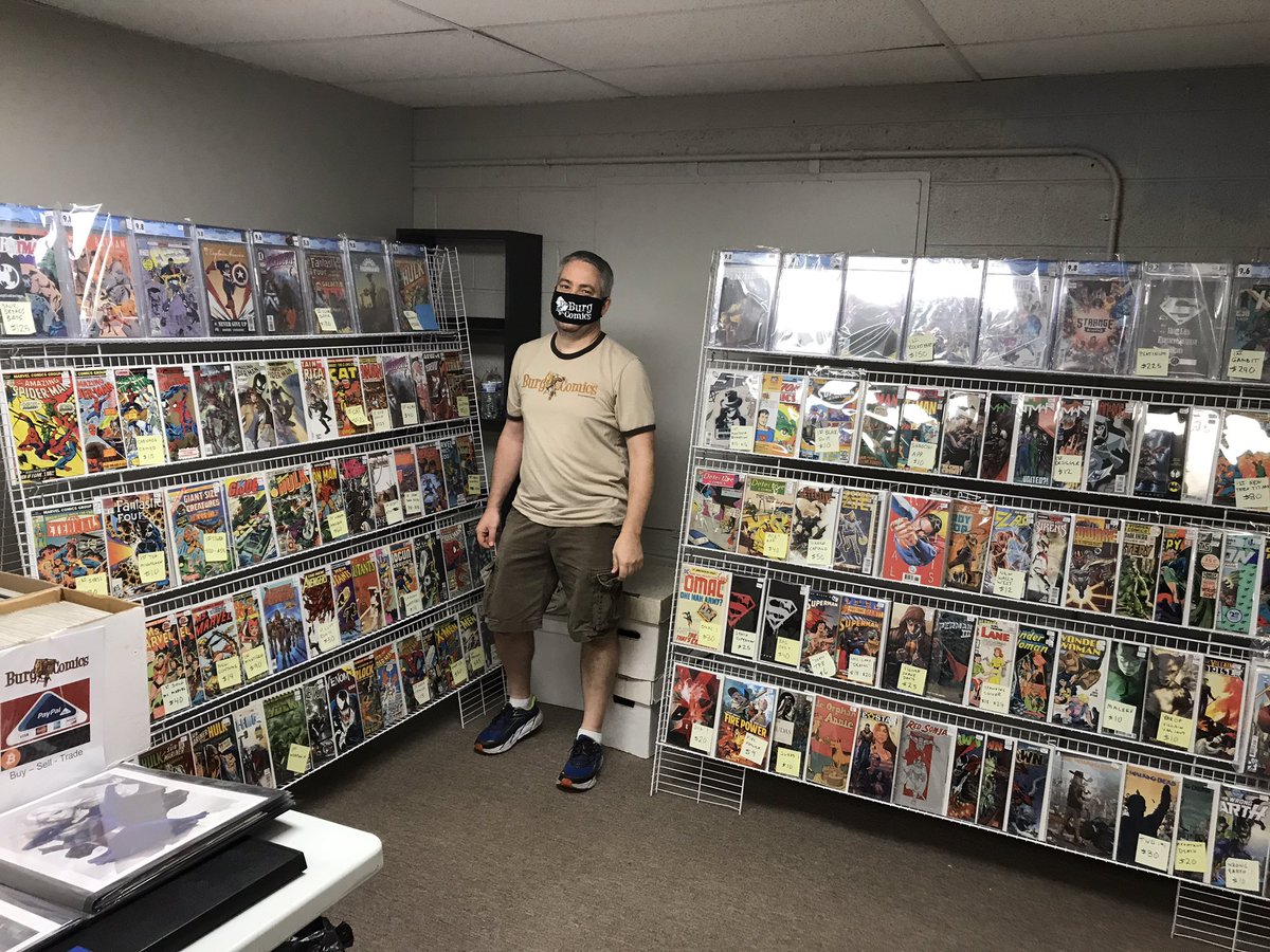 Campus_Comics's tweet photo. Campus Comics Mini-Con 4 is today. Come see all our vendors and sales! https://t.co/yeJ90ox80E