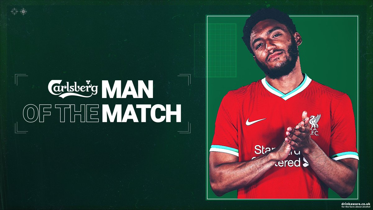 Boss, @J_Gomez97 π₯
Your #LIVSHU @carlsberg Man of the Match π https://t.co/mD2wyXzcFq