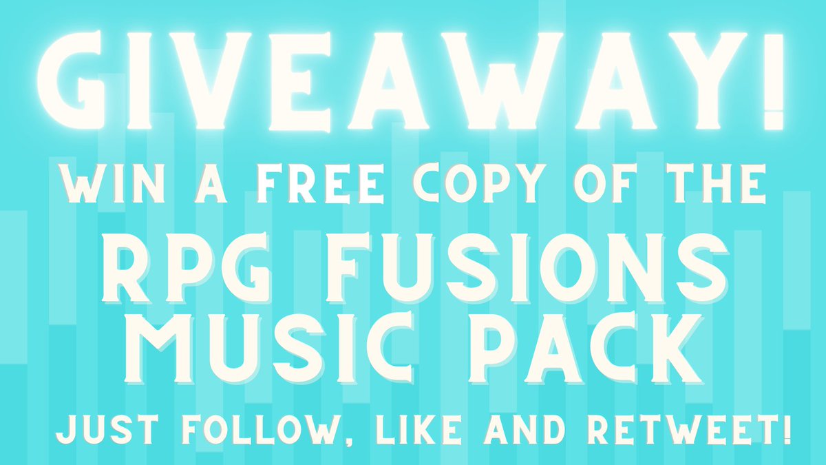 Announcing my first ever asset pack, RPG Fusions! 🎶

To celebrate, I am giving away a FREE copy of the pack to one lucky follower! Instructions are below! 🥳
More than 500 entries and I'll choose an extra winner! 😍Ends 7th Nov! ⏱️🍂
#gamedev #indiedev #competition #gameaudio