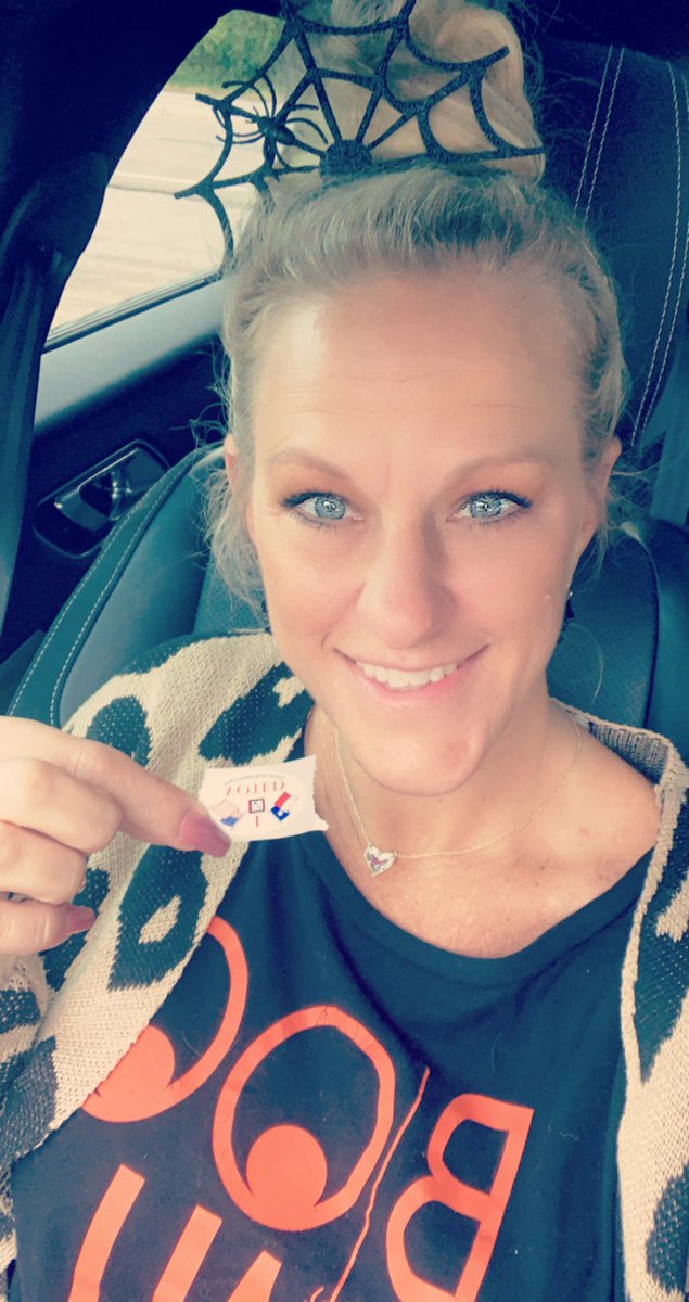 Tiffany Cheadle (@cheadlesclass) on Twitter photo Got that early vote in! AND I was festive! #EarlyVoting @SuptMarkHenry <a href="/CFISDWells/">Wells Elementary</a> Got that early vote in! AND I was festive! #EarlyVoting @SuptMarkHenry <a href="/CFISDWells/">Wells Elementary</a>