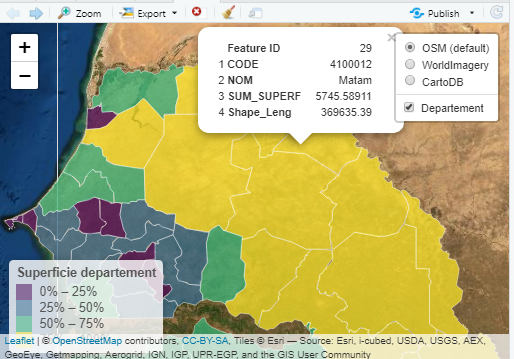 papitau's tweet photo. Today I played with these package: #leaflet,#leafpop,#DT,#sf.#tidyverse  in order to make interactive map.
I need definitively to learn  dashboard building.
Who can suggest me the best resource  !!
#RStats #rspatial https://t.co/rZFeeFIEO3