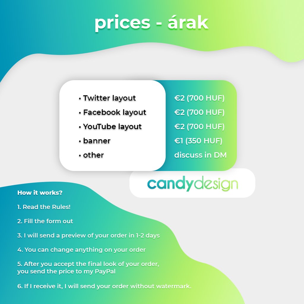 candydesiign's tweet photo. 📌ORDERS ARE OPEN!

If you want to order please fill this form out:
EN - https://t.co/hCGtpt6NKn
HU - https://t.co/ntpqs683e0

‼️Please read the RULES before you order‼️

📃Portfolio - https://t.co/LevbCp0hVG
📂Png Packs - https://t.co/4o98vPIhFw
#candydesign https://t.co/Ap6qLuGVKA