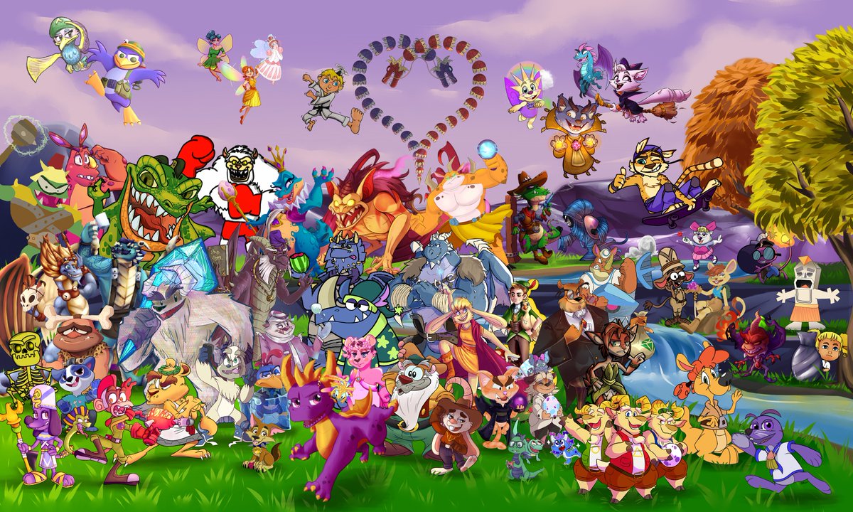 Spyro: Year of the Dragon Collab (CLOSED!) tweet media